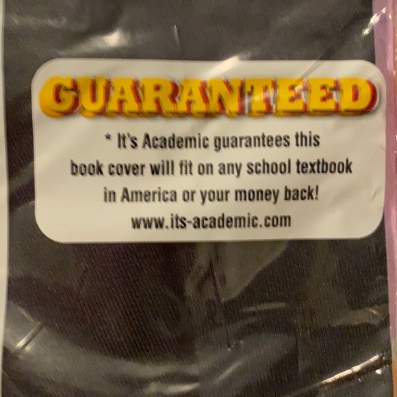 NWT It’s Academic One Size Fits All! Book Cover bk - Picture 3 of 6